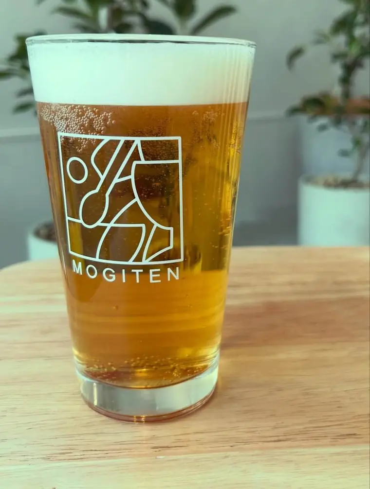 ワンパイントの生ビール